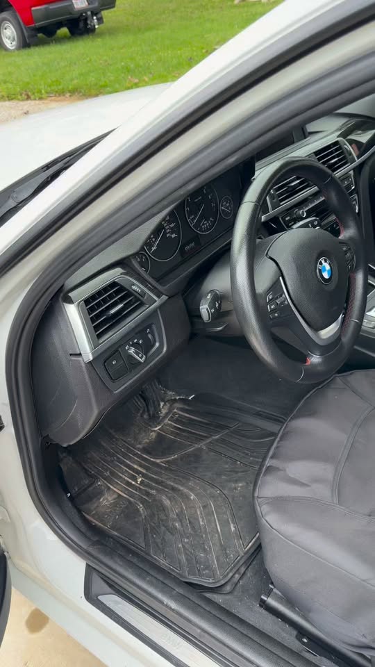 Rear seats and door panels cleaned to like-new condition